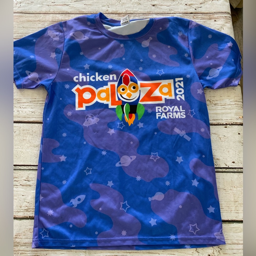 Royal Farms 2021 Chicken Paloza‎ T-Shirt Small Promo Advertising Fried Chicken